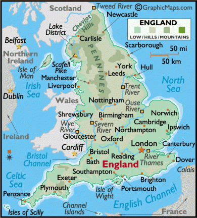 Enchanted England - Location and Population